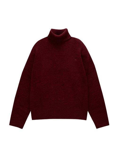 Se Pull&Bear Pullover i overstørrelse 'PACIFIC'  burgunder ved About You