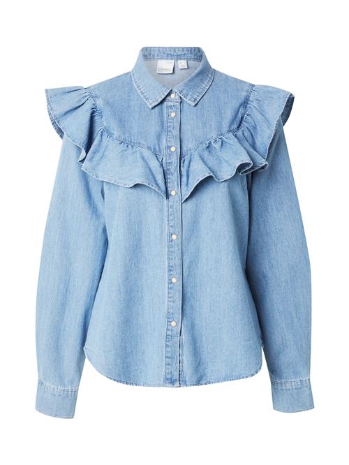 VERO MODA Bluse 'VMULI'  blue denim