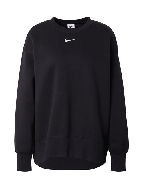 Nike Sportswear Sweatshirt 'PHNX FLC'  sort / hvid