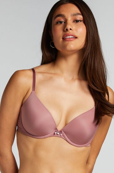 Hunkemöller Formstøbt bøjle-bh Plunge pink