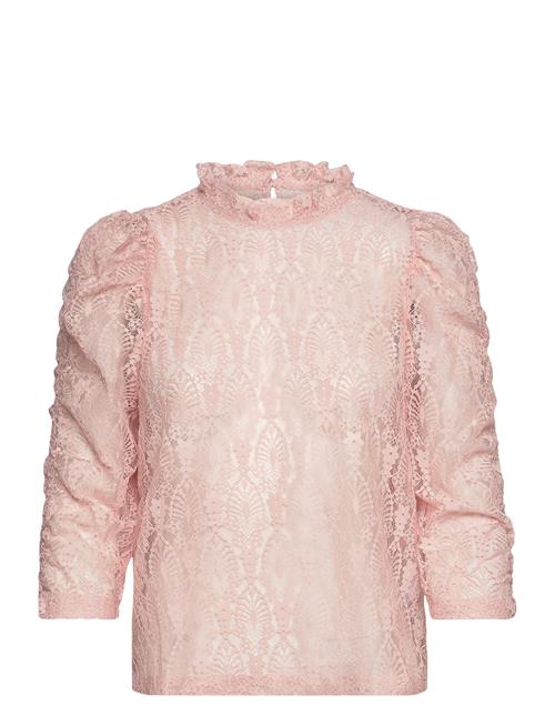 Se Lilou Blouse Lollys Laundry Pink ved Booztlet