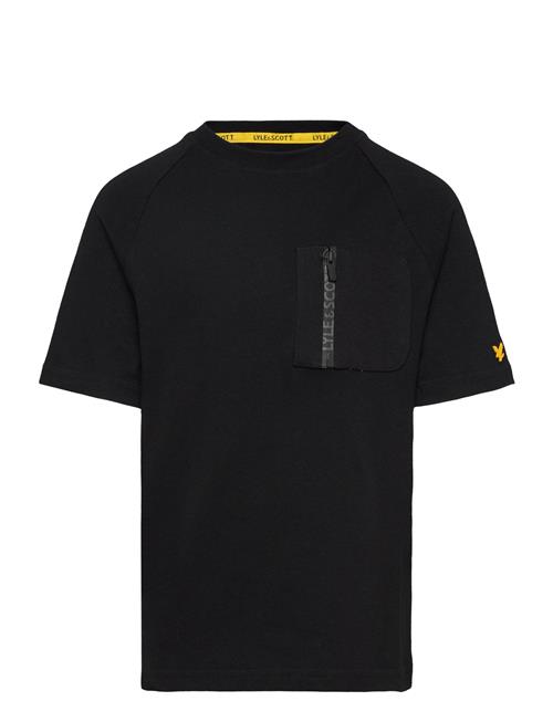 Branded Zip Pocket T-Shirt Lyle & Scott Black