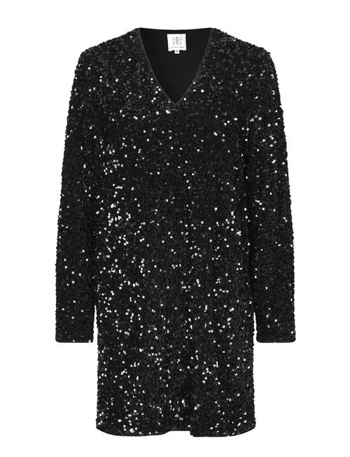 Shimmer Dress Second Female Black