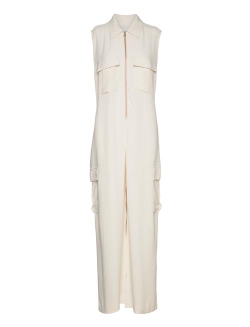 Se Cargo Pocket Jumpsuit GANT Beige ved Booztlet