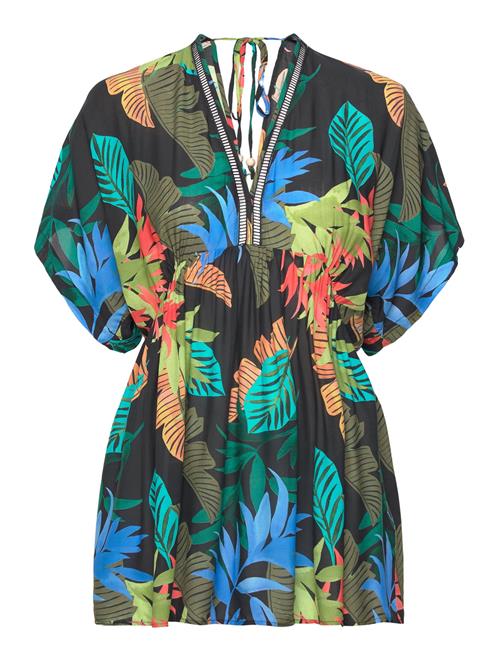 Se Top Tropical Party Desigual Patterned ved Booztlet