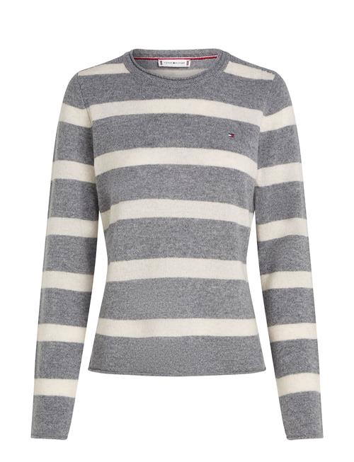 Se Soft Wool C-Nk Sweater Tommy Hilfiger Grey ved Booztlet