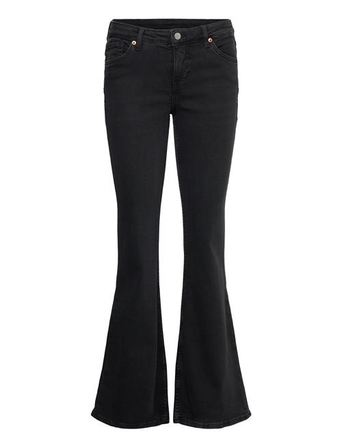 Se Katsumi Low Waist Flared Jeans Monki Black ved Booztlet