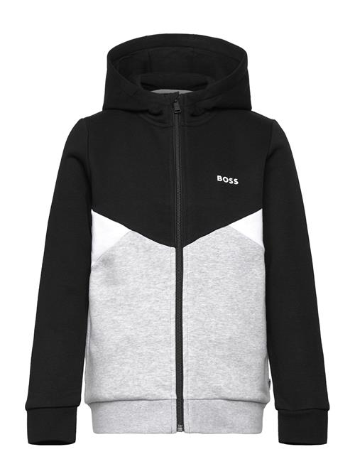 Hooded Cardigan BOSS Black