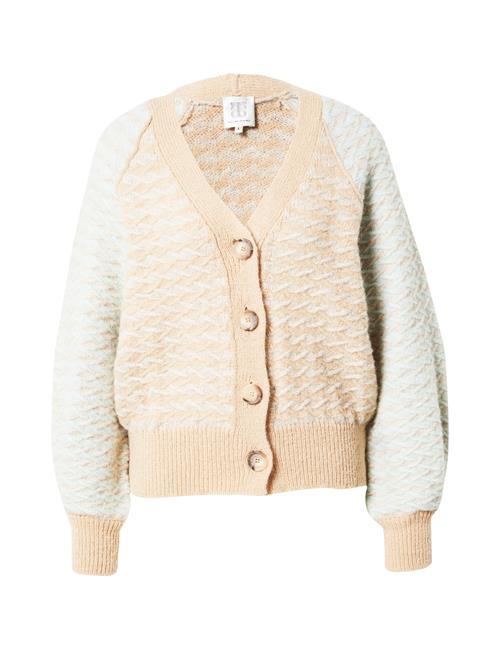 SECOND FEMALE Cardigan  beige / pastelgrøn