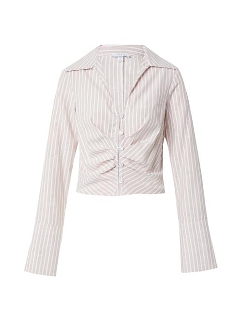 TOPSHOP Bluse  rosé / hvid