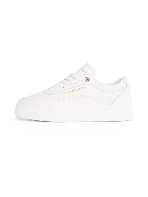 TOMMY HILFIGER Sneaker low  guld / hvid