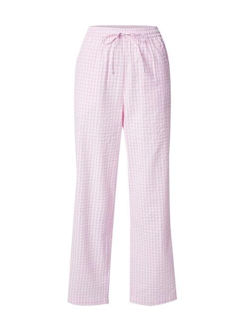 Hunkemöller Pyjamasbukser  lyserød / hvid