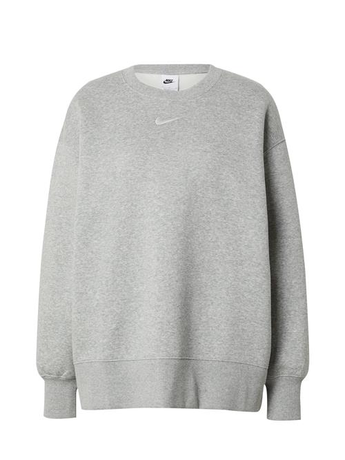 Se Nike Sportswear Sweatshirt 'PHNX FLC'  grå / hvid ved About You