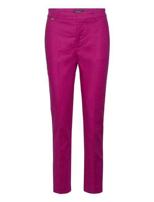 Stretch Cotton-Blend Pant Lauren Ralph Lauren Pink