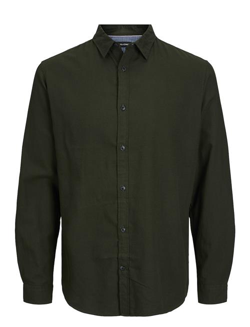 Jack & Jones Jjegingham Twill Shirt L/S Jack & J S Khaki