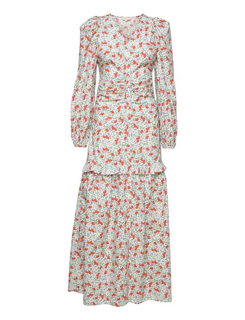 Festive Cotton Maxi Dress By Ti Mo Patterned