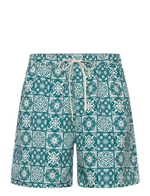 Stan Aop Swim Shorts 2.0 Les Deux Blue