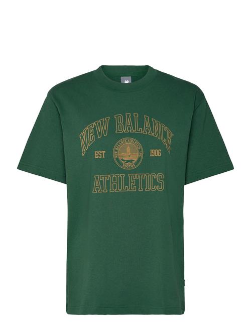 Athletics Over D Crest T-Shirt New Balance Green