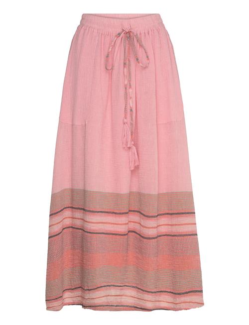 Akanell Maxi Skirt Lollys Laundry Pink