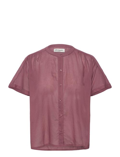 Myall Shirt Ss Lollys Laundry Burgundy