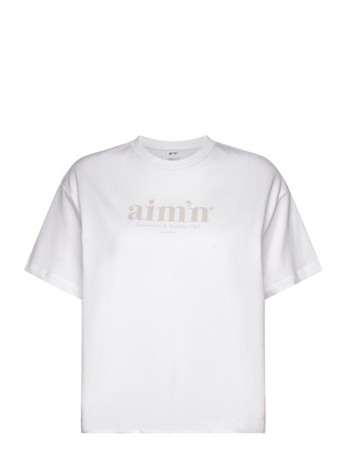 Se Club Boxy T-Shirt Aim´n White ved Booztlet