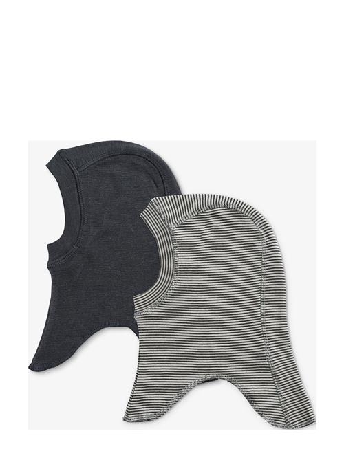 2 Wool Balaclava Felix Wheat Black