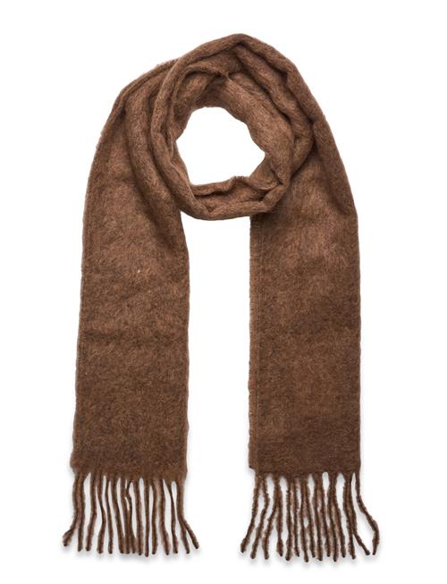 Alpaca Mohair Blend Scarf Filippa K Brown