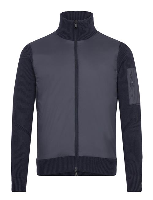 Beck Knitted Hybrid Jacket J. Lindeberg Navy