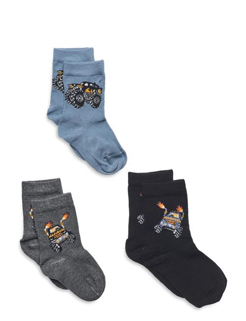 Sock Sb Monster Truck Lindex Navy