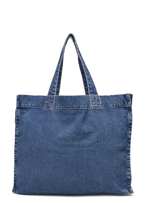 Bag Shopper Denim Lindex Blue