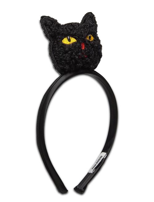 Fluffy Cat Headband Mini Rodini Black