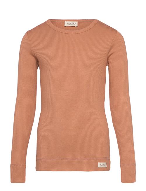 Plain Tee Ls MarMar Copenhagen Orange