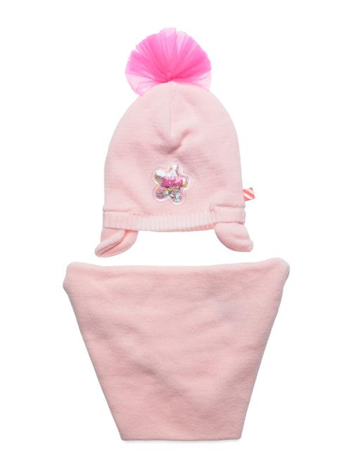 Pull On Hat+Snood Billieblush Pink