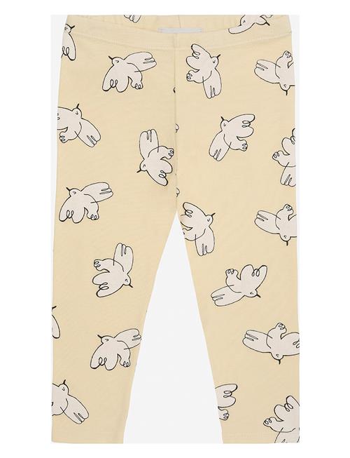 Baby Freedom Bird All Over Leggings Bobo Choses Yellow