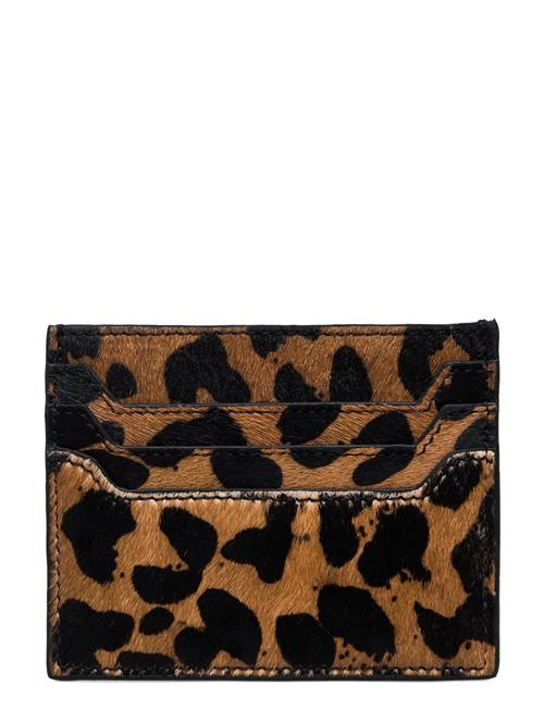 Leopa Leather Card Holder Becksöndergaard Brown