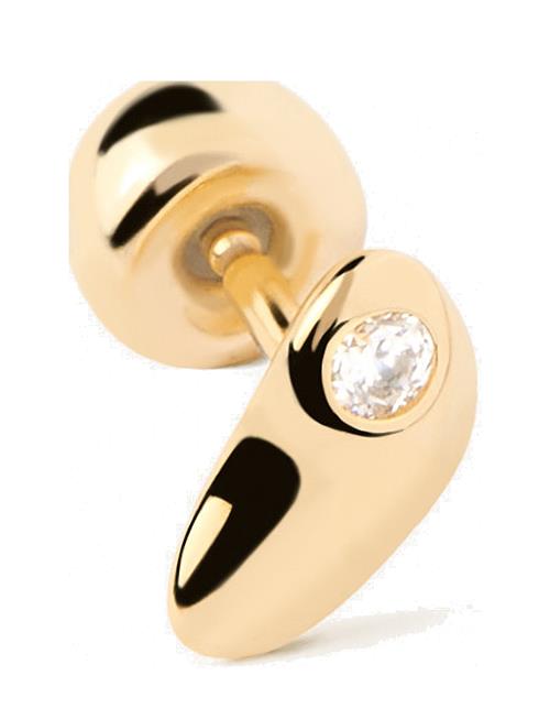 Delta Single Stud Earring PD Paola Gold