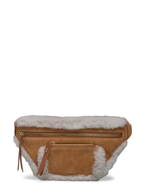 Se Bag Shearling Bumbag Ba&sh Brown ved Booztlet