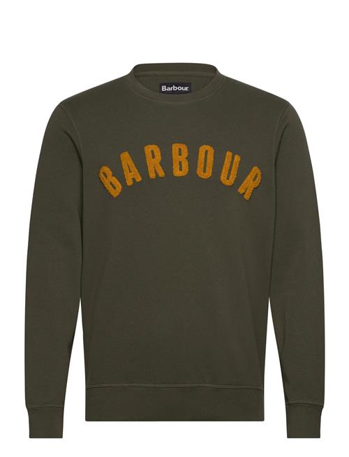 Barbour Prep Logo Crew Barbour Green