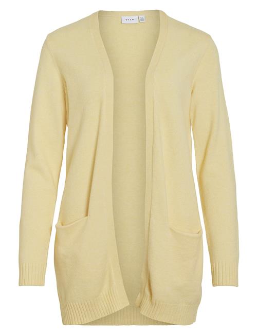 Viril Open L/S Knit Cardigan - Noos Vila Yellow