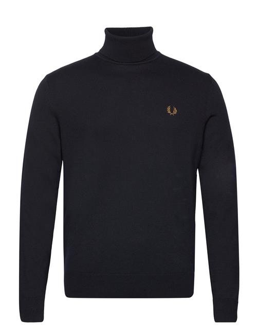 Roll Neck Jumper Fred Perry Navy