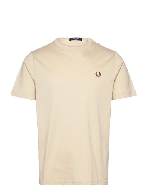 Crew Neck T-Shirt Fred Perry Cream