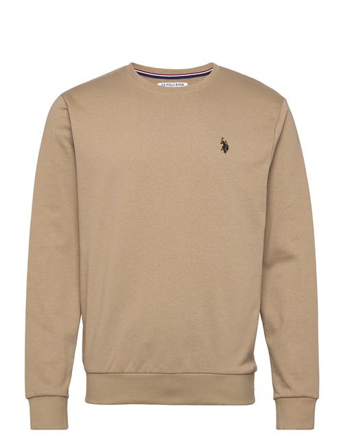 Uspa Sweat O Neck Adler Men U.S. Polo Assn. Beige