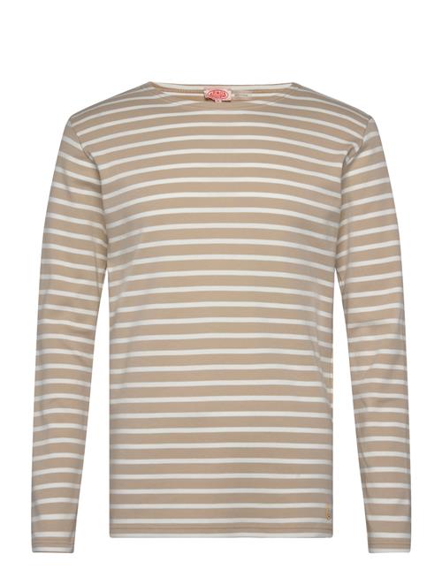 Breton Striped Shirt Héritage Armor Lux Brown