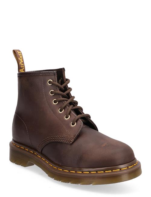 101 Dark Brown Crazy Horse Dr. Martens Brown