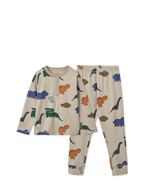 Wilhelm Printed Pyjamas Set Liewood Patterned