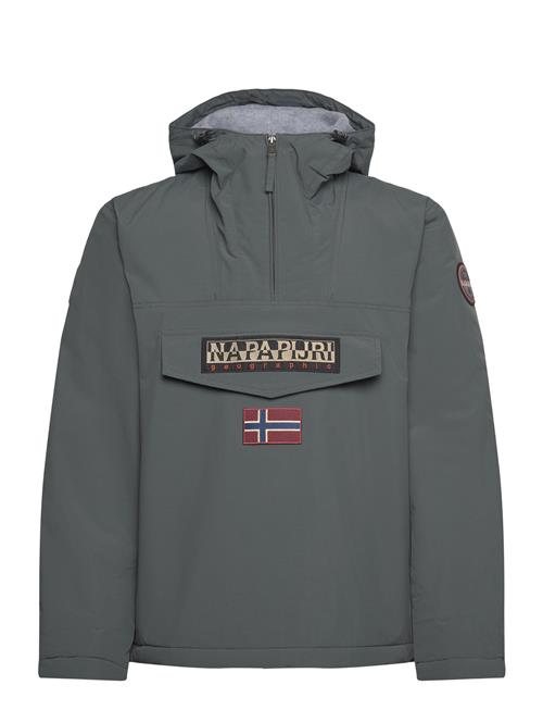 Rainforest Winter Anorak Jacket Napapijri Green