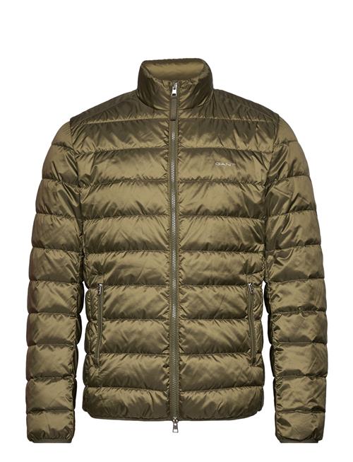 Light Down Jacket GANT Khaki