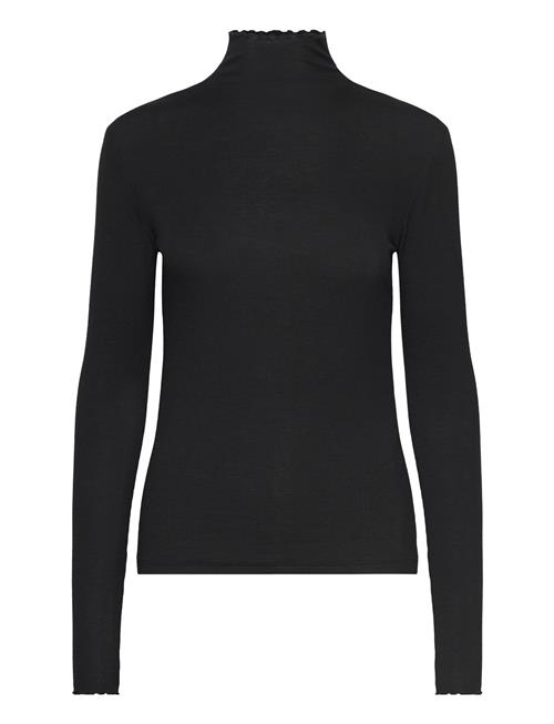 Sheer Wool Mock Top Filippa K Black