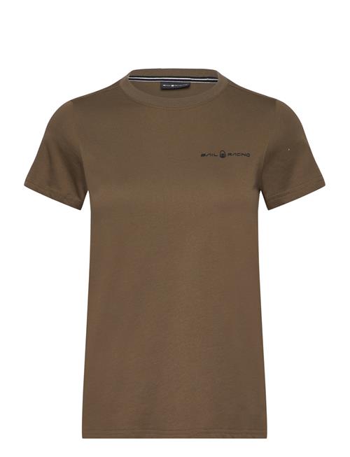 W Gale Logo Tee Sail Racing Khaki