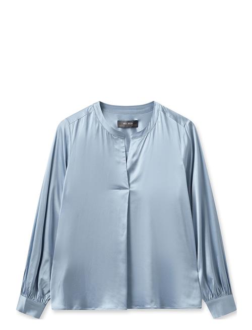 Mmenfa Satin Blouse MOS MOSH Blue